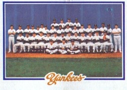 1978 Topps Baseball Cards      282     New York Yankees CL